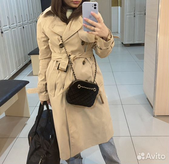 Плащ тренч женский 40 42