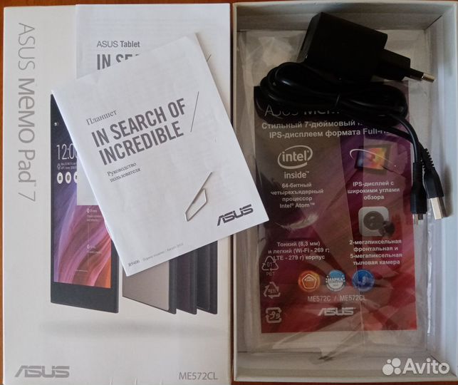 Планшет Asus MeMO Pad 7
