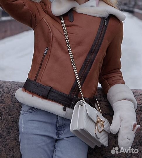 Дубленка авиатор