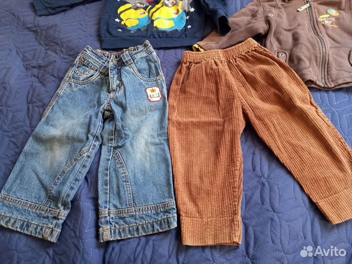 Комплект вещей на мальчика 2-3 года