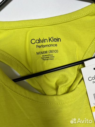 Майка топ для девочек calvin klein