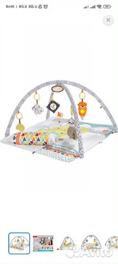 Развивающий коврик tiny love