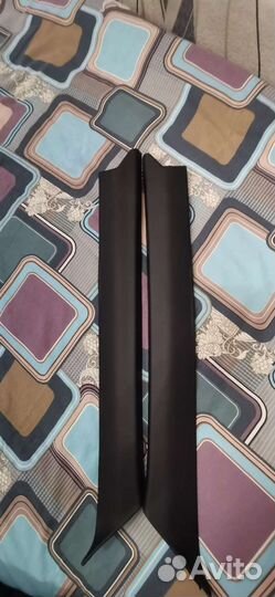 Облицовка стоек 2110 кожа