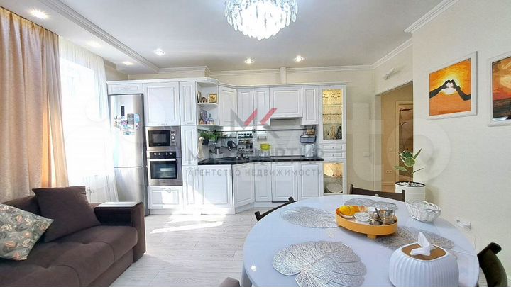 3-к. квартира, 81,5 м², 3/16 эт.