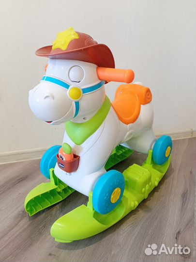 Лошадка-каталка chicco Baby Rodeo 3в1