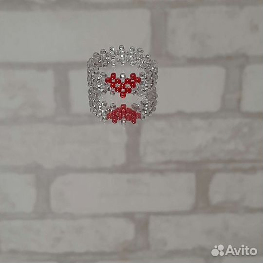 Кольцо из бисера