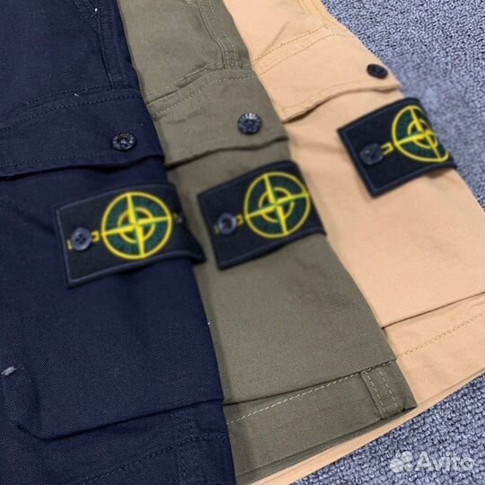 Stone Island M3 шорты Зелёные