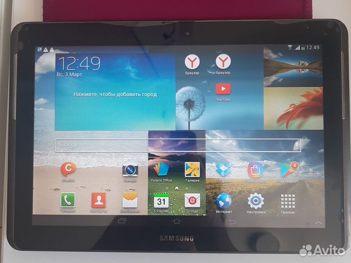 Планшет samsung galaxy tab 16GB