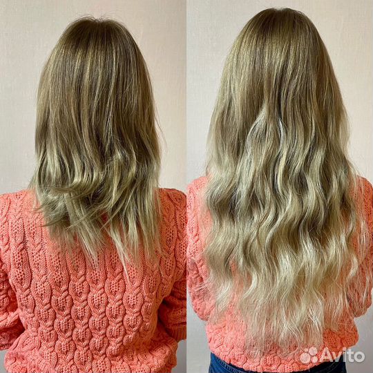 Наращивание волос, коррекция, снятие