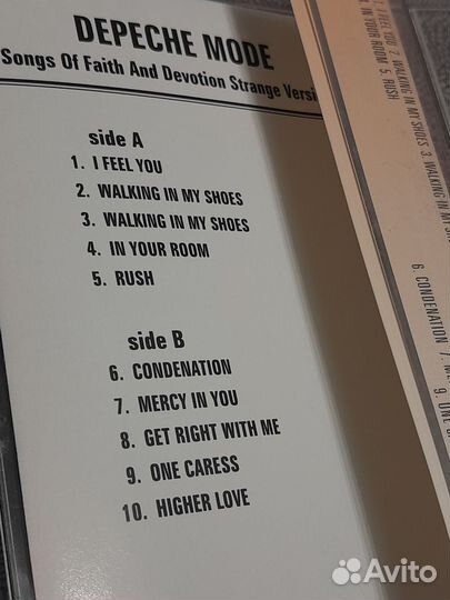 Depeche mode кассета