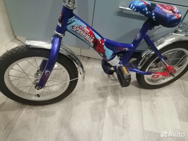 Детский велосипед 14 marvel