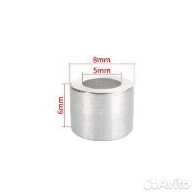 Дистанционная втулка 5х8х6 мм