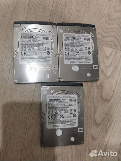 Жесткий диск 1тб/500гб