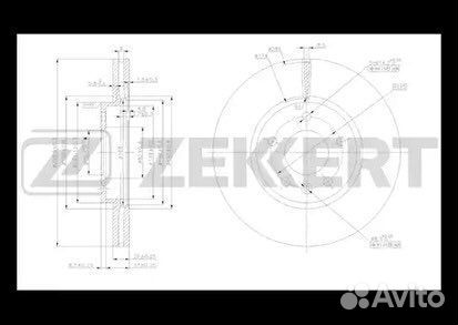 Тормозной диск передний Opel Ampera Astra Zafira