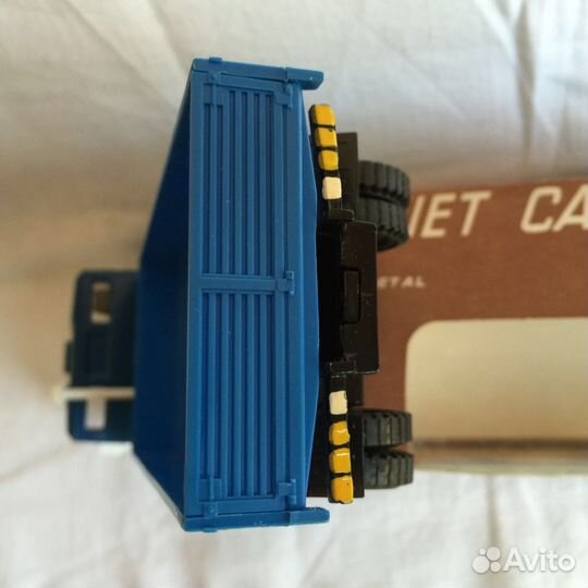 Модель масштаб 1/43 Камаз-5320 синий в коробке ссс