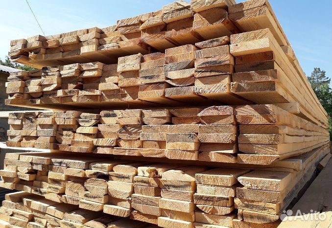 Доска обрезная 2ого сорта размером 40*200*6000мм