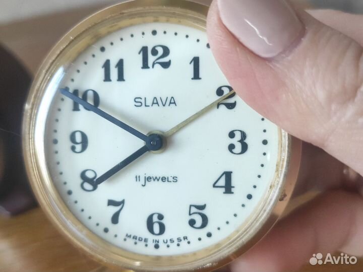 Часы будильник СССР