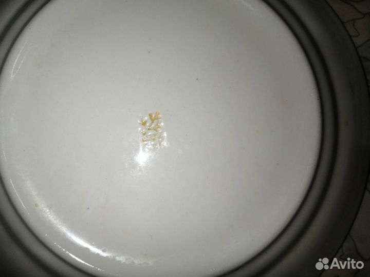 Редкие тарелки под второе времен СССР