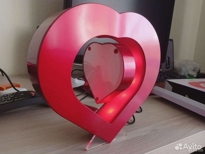 Фоторамка магнитная в виде сердца