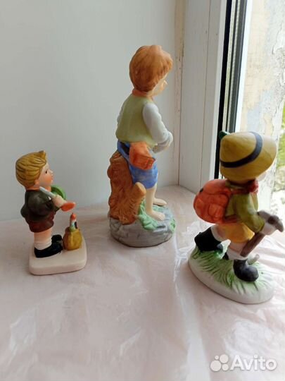 Фарфоровые статуэтки бисквит