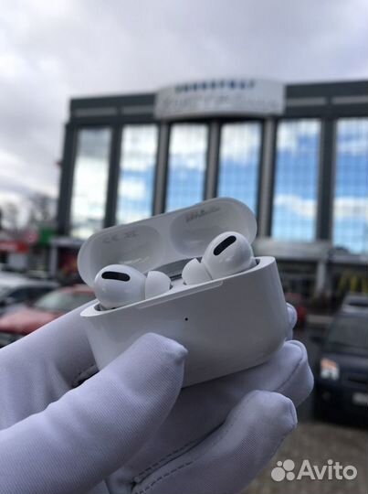 AirPods Pro Шумоподавление с чехлом