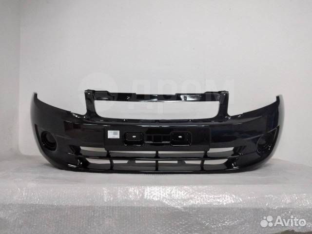 Бампер передний Лада Гранта 2190 черный 665 Космос