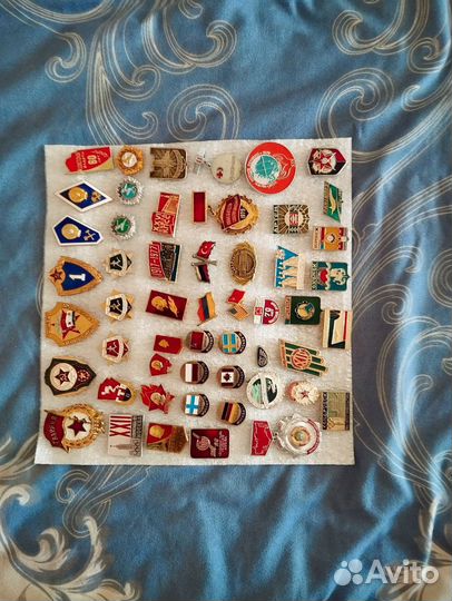 Значки СССР разной тематики