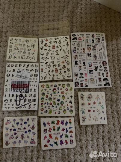 Наклейки для ногтей