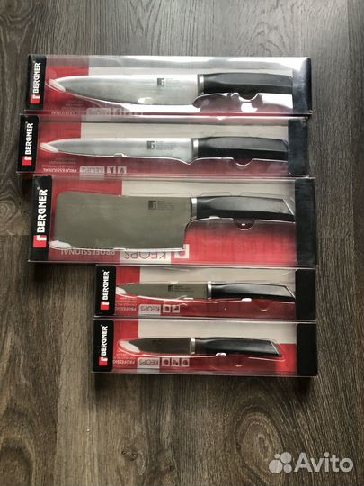 Набор ножей bergner 5 поедиетов