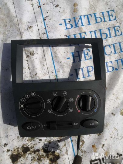 Блок управления печкой отопителем byd flyer