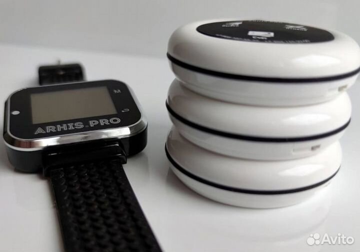 Кнопка вызова персонала, официанта, часы-пейджер