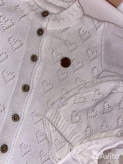 Вязаный костюм детский