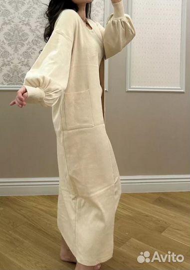 Кардиган и платье двойка