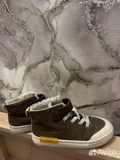 Кеды утепленные для мальчика нм 30 размер