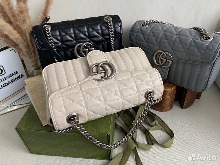 Новая сумка Gucci в коробке