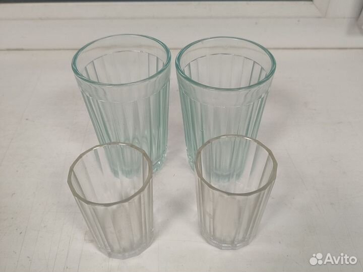 Стаканы граненые СССР и стопки
