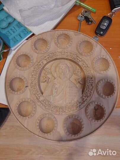 Панно из дерева