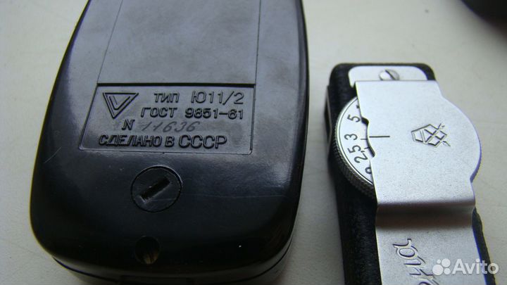 Экспонометр, дальномер. СССР. Винтаж. одним лотом