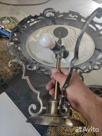 Люстра лампа б/у