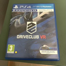 Диски на ps4 driveclub VR