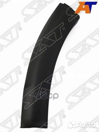 Накладка бампера Renault Sandero Stepway 10-14