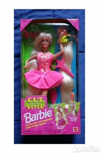 Ножницы и расческа от Barbie cut and style 1994 г