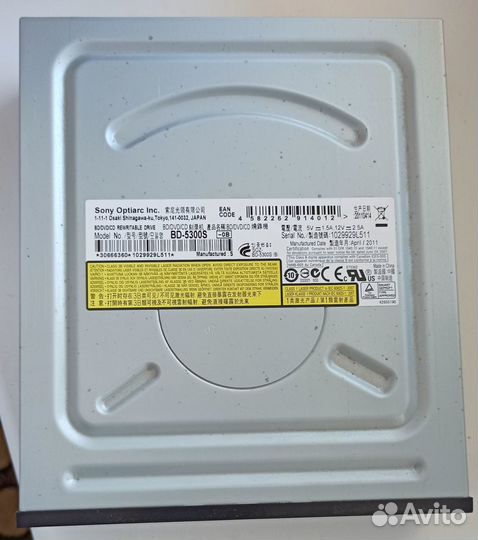 Оптический привод Sony NEC Optiarc BD-5300S Black