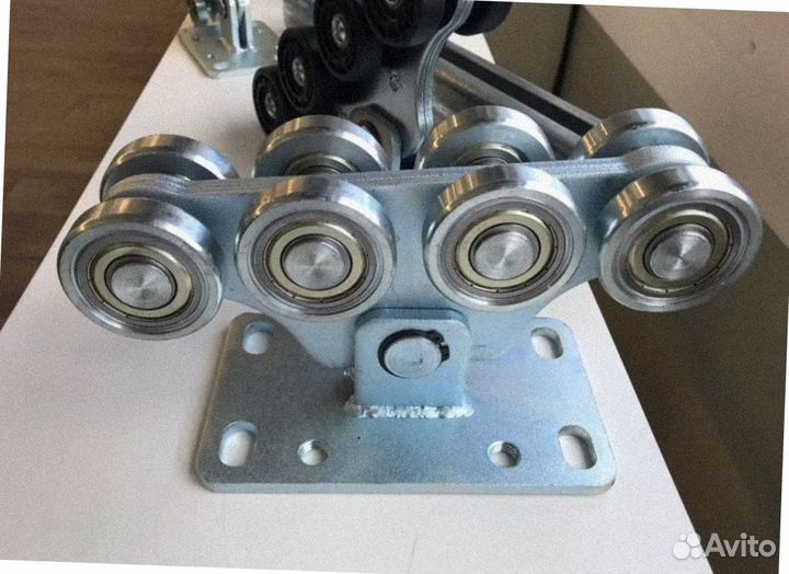 Комплект для откатных ворот. Оцинк шиной до 450 кг