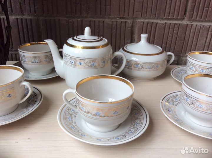 Сервиз чайный Довбышевский фарфор