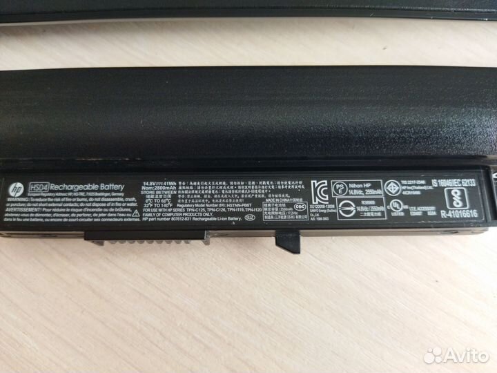 Ноутбук hp на запчасти