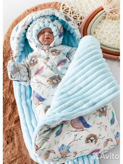 Конверт на выписку зимний