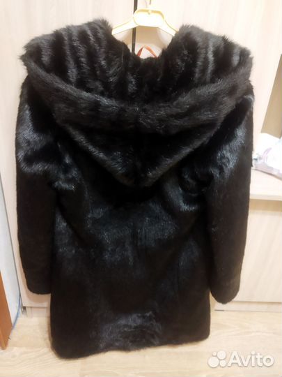 Искусственная шуба под норку 42 44