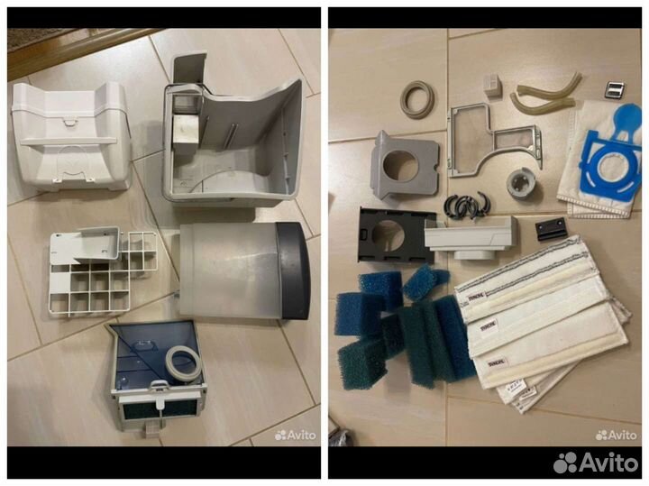 Корпуса запчасти на моющии пылесосы томас