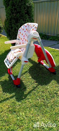 Стульчик для кормления chicco polly